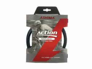 Kit conducta hidraulica Ashima AH-OC5-T-KB, Kevlar, fitinguri incluse, neagra, 3000mm, AM