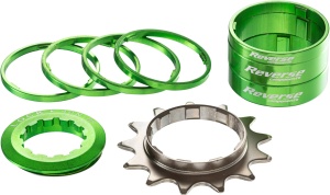 Kit pinioane Reverse HG Single Speed Kit, verde