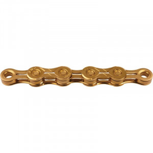 Lant KMC X10EL ti-N gold 10 viteze 114 zale