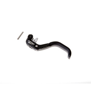 Lever blade HC for MT4, 1-finger aluminum lever blade, black, Reach Adjust with tool (PU = 1 piece)