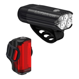 Lezyne Radar React System Front+Rea vehicle detection radar system 1000 lumen front, 250 lumen rear