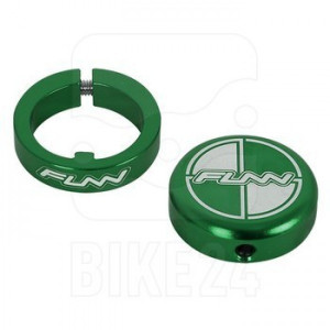 Lock ring cu bar ends FUNN COMBAT II laser logo verzi