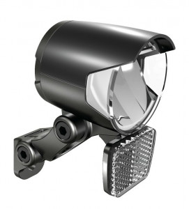 Lumina fata Herrmans H-Black MR4 D dynamo, black, on/off parking light
