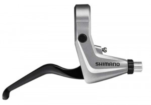 Maneta de frana Shimano Alivio BL-T4000 Dreapta Mecanica 2 Degete Argintiu