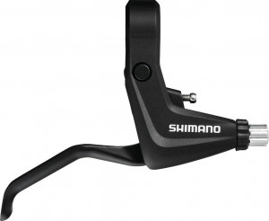 Maneta frana Shimano BL-T 4000RL R, for V-Brake, 2-Finger, black