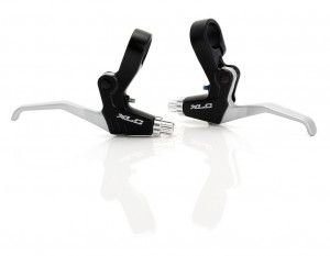 Manete frana set XLC BL-V01 alum., black/silver, pentru Rapidfire