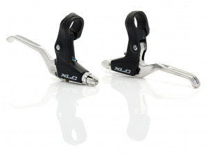 Manete frana XLC BL-V04 alum., black/silver, pentru v-brake