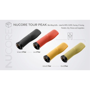 Mansoane Herrmans Nucore Tour Peak Box 130mm, Diametru 22mm, Diverse Culori, DD47 BL+BR
