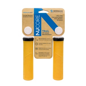 Mansoane Herrmans Nucore Trail Peak 130mm, Diametru 22mm, Amber DD46 BL+BR