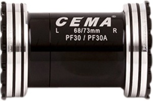 Monobloc CEMA PF30 Interlock, Campa UT, Ceramic, 25 mm, Negru