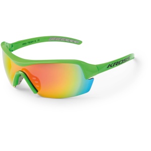 Ochelari ciclism KROSS Pro Team 2, Verde/Negru