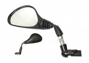 Oglinda B&M pentru eBike 913/801VLME-3 pe stanga pentru 14.5-15.5mm