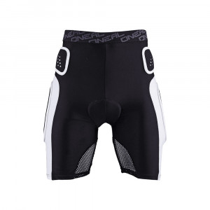 Pantaloni Scurti Protectie O'Neal Pro Short - Negru/Alb