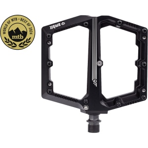 Pedale AMBIT Enduro Flat Pedal, Large, Crown Pins, Negru Mat