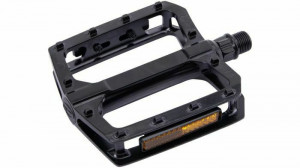 Pedale CONTEC A-Grind aluminiu - Negru