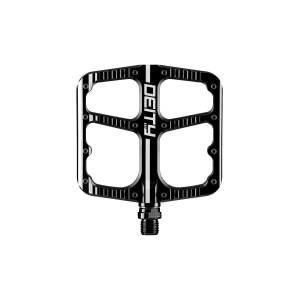 Pedale DEITY Flat Trak, Negru
