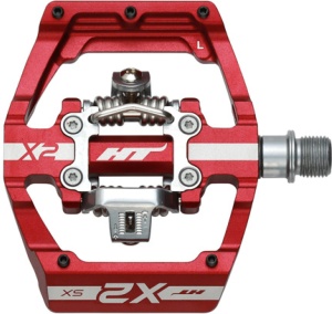 Pedale HT Components X2-SX, Rosu