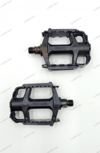 Pedale Neco WP163, plastic, bile, reflectorizante, negre, 310gr, OEM