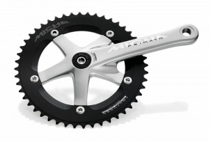 Pedalier CWS Miche Primato Advanced 170mm lg. BCD 144 48TEETH BLACK/SILVER