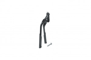 Picior Sprijin Dublu cu Prindere pe Mijloc KLS DOUBLEKICK 24"-29", Negru