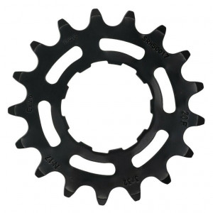 Pinion pentru eBike KMC pentru Enviolo 1/2" X 3/32", 17 T, negru