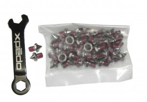 Pinset Xpedo Spike-Type, thread 4,5mmm, hight 5mm
