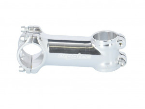 Pipa A-Head Ergotec Shark alu. silver 1 1/8", 31.8mm, 90mm