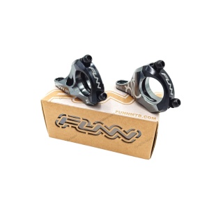 Pipa Funn RSX Light, direct mount, R.S.Boxxer, Alu.6061-T6, Full CNC, 31,8mm, ridicare+20, lungime ajustabila 45mm&50mm, gri/negru, AM