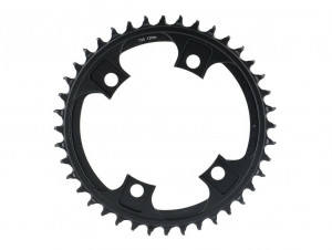 Placa pedalier Sram Road 12V, X-Sync aluminiu negru, 40T, 107mm BC