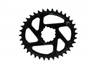 Placa pedalier Sram X-Sync 2 Eagle 12V, 32T, negru, aluminiu, offset 6mm, DM