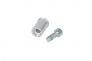 plain seatpost socket Airwings f. Evolution, Expleto, incl. screw, 5