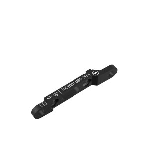 QM 50 Flatmount adapter front wheel F140/160 mm, incl. M5x10 countersunk head screws and screws FM M5x14 T25 (PU = 1 set)