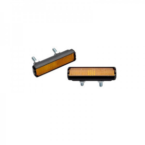 Reflectorizante Wellgo pentru pedale cu piulita (set 4buc)
