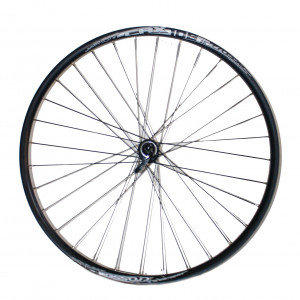 Roata CROSSER X6 32H 28" Fata QR Disc Center Lock butuc SHIMANO TX505 Negru
