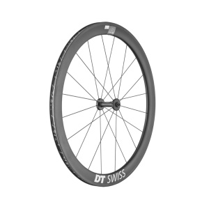 Roata Fata DT Swiss Arc 1400 Dicut 48 28 Inch/17mm Carbon, 100/5mm QR Steel