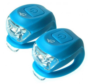 Sclipitor set Velotech 2 leduri albastru