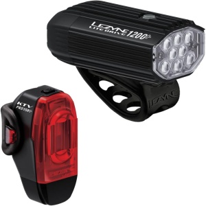 Set lumini Lezyne LED Pair Lite Drive 1200+ / KTV Drive Pro+