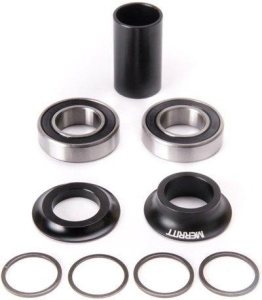 Set rulmenți sigilați Merritt Midsize, negru, pentru ax 19 mm