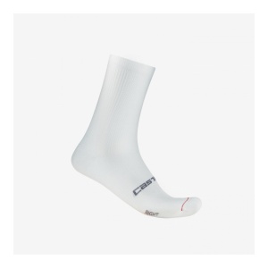 Sosete Castelli Espresso 18, Unisex, Alb