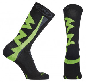 Sosete Northwave Extreme Winter de iarna negru/verde