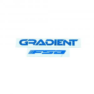 Sticker FSA HBSP Gradient Handlebar - Blue