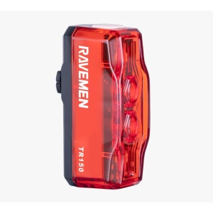 Stop RAVEMEN TR150 USB 150 Lumeni cu Senzor Franare, Negru