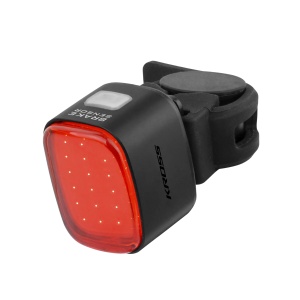 Stop Spate KROSS Braker, 70 lm, Negru