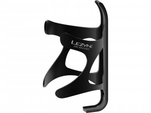 Suport bidon reglabil Lezyne AL Cage CNC, Alu, negru mat