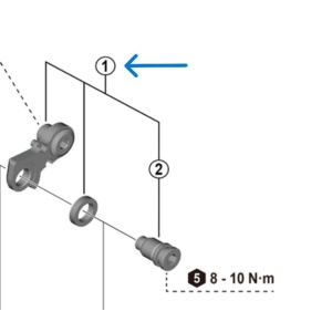 Suport De Prindere Pe Urechea De Schimbator SHIMANO RD-R7150