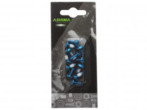 Suruburi Ashima M5*10 pentru disc 12 bucati albastre
