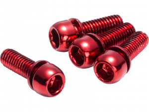 Suruburi disc frana REVERSE DISC BRAKE BOLTS M6x18mm rosu
