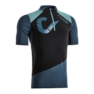 TRICOU CUBE AM GREY-BLACK-BLUE