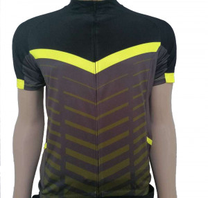 Tricou Shimano Shimano climbers short sleeve neon yellow