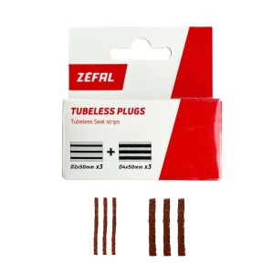 Tubeless Plugs ZeFal 6 Plugs On Card